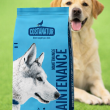 Croquette COSTANATUR et labrador heureux