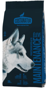 Sac de croquettes chien actif eleve
